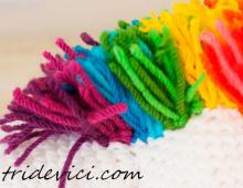 Crochet unicorns