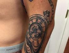 Tetovaža sata i njeno značenje Tetovaže pijeska