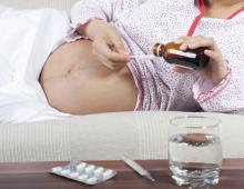 Лекарства от гриппа и простуды при беременности