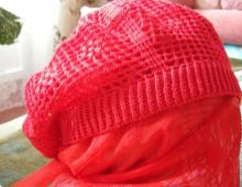 Crochet summer berets: master classes for beginners with diagrams and detailed descriptions