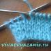 Kaip megzti trumpas eilutes, kad neliktų skylių Kaip apversti mezgimą