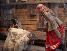 Мк коза - святочная кукла - оберег